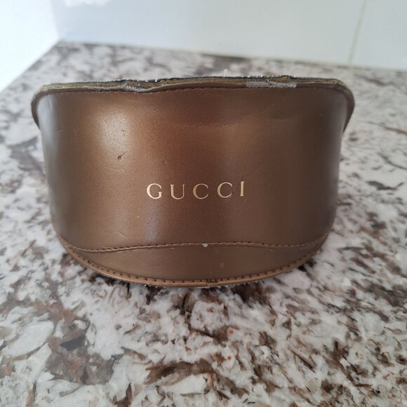 Gucci Women's 2897 65ZN6 Black Designer Sunglasses - Picture 10 of 11